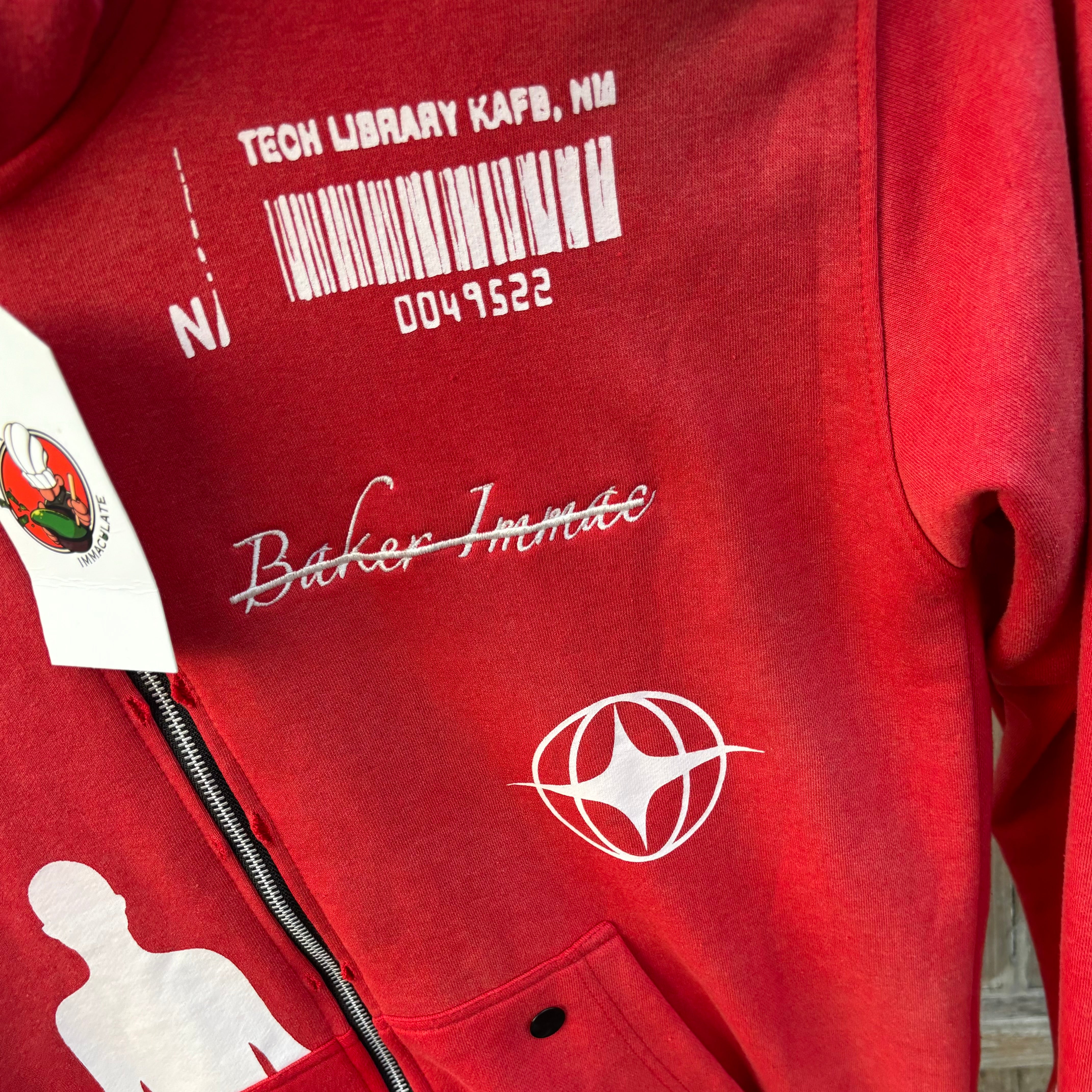 “PRETTY GIRLS LOVE BAKER” Zip- Up Hoodie