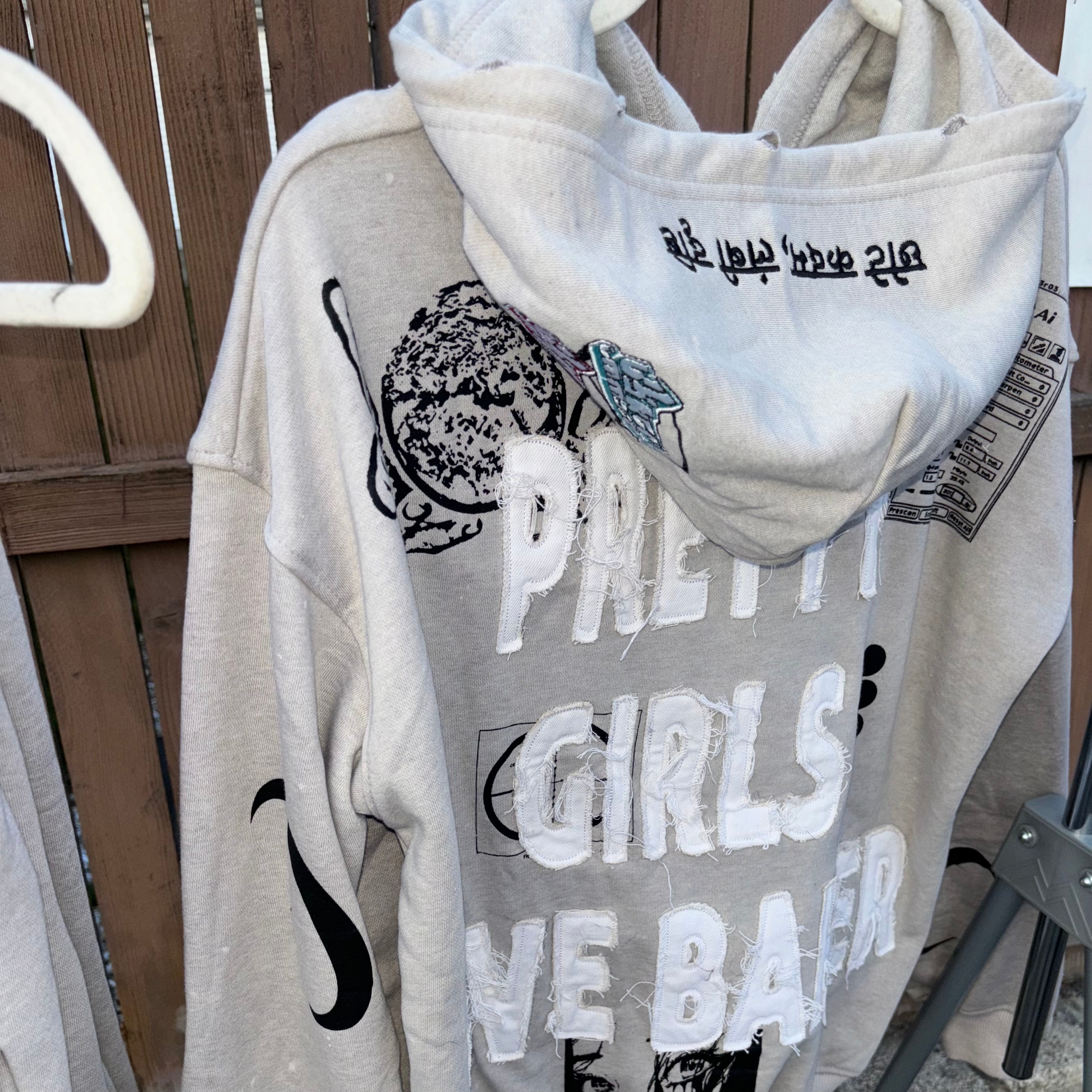 “PRETTY GIRLS LOVE BAKER” Zip- Up Hoodie