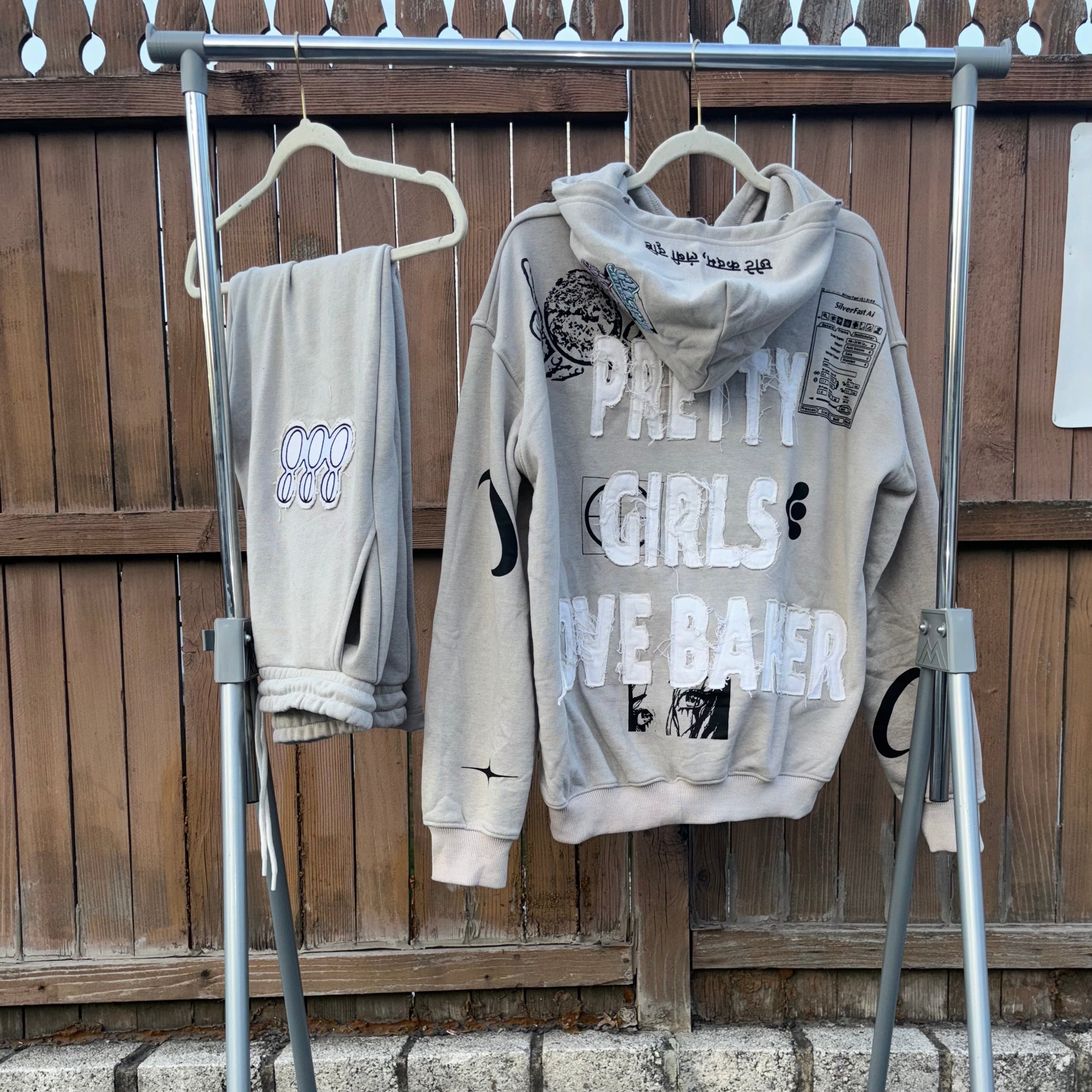 “PRETTY GIRLS LOVE BAKER” Zip- Up Hoodie