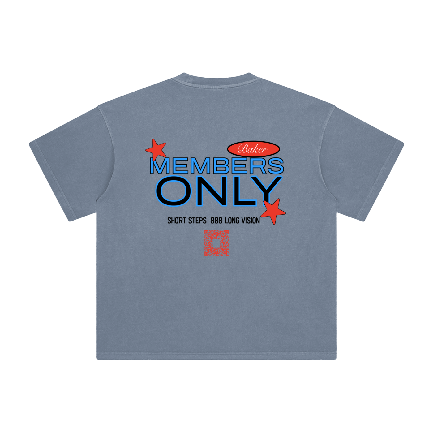 Blu-ish Grey Members Only Tee