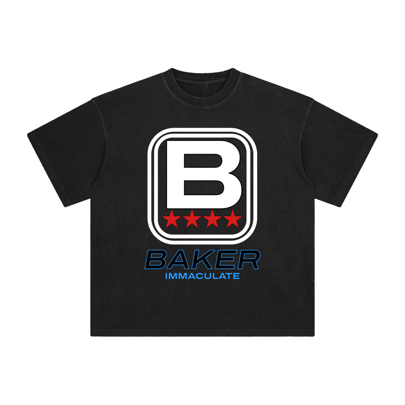 Red, Black, & Blue Members Only Tee