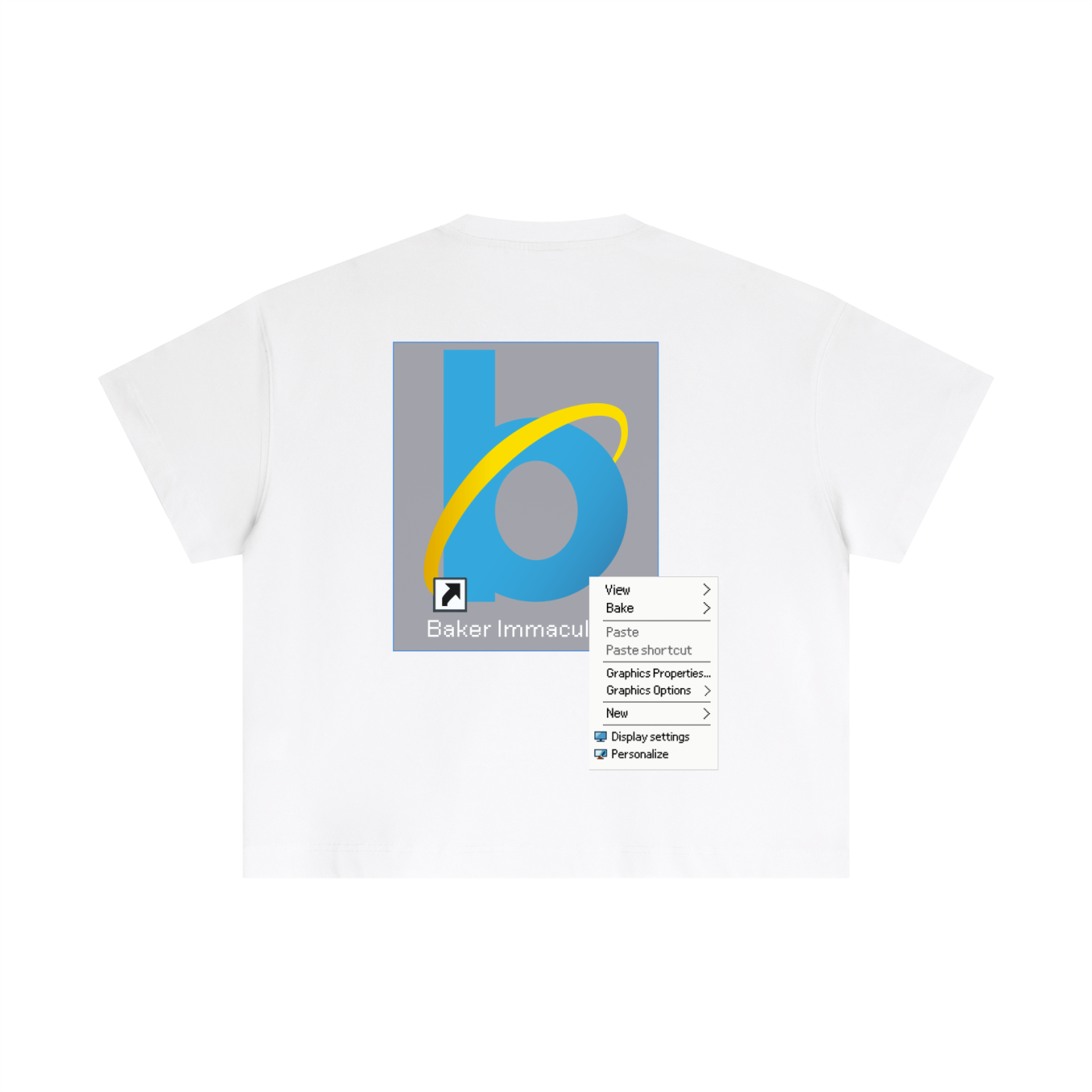 INTERNET "b" Boxy T-Shirt