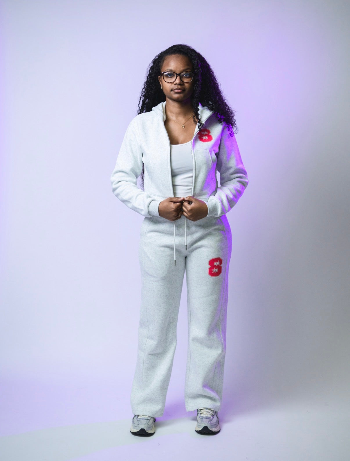 “Less is More” Cropped Zip-Up Hoodie